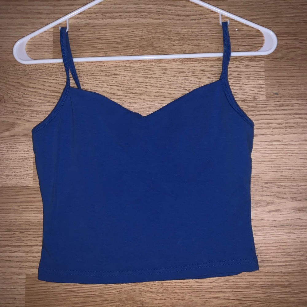 Blue crop top💙✨